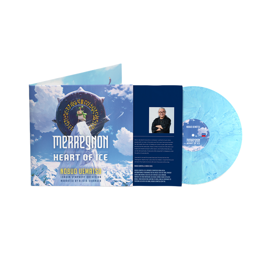 Nobuo Uematsu, London Symphony Orchestra - Merregnon: Heart of Ice - Ice Vinyl LP